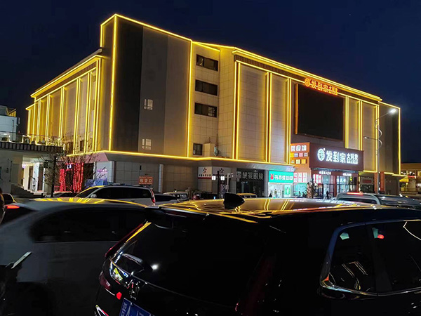 大武口楼体亮化