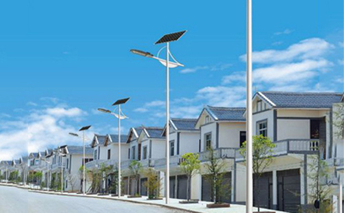 大武口太阳能路灯配置与在乡村道路照明中的应用